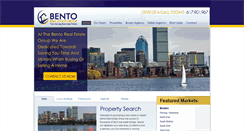 Desktop Screenshot of bentorealestate.com